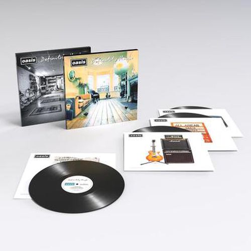 Cover image for Oasis - Definitely Maybe (30th Anniversary Deluxe Vinyl 4LP)