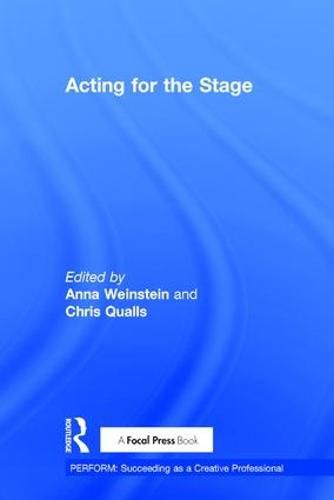 Cover image for Acting for the Stage