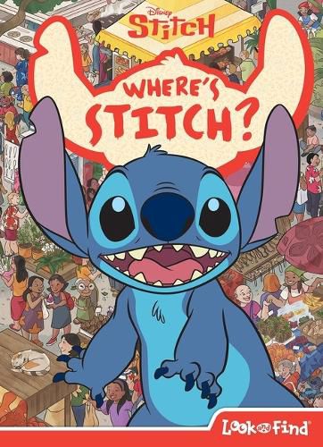 Cover image for Disney: Where's Stitch? Look and Find