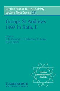 Cover image for Groups St Andrews 1997 in Bath: Volume 2