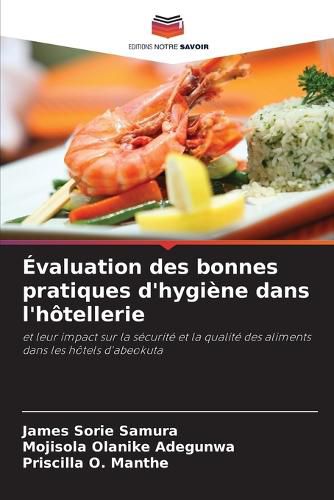 Cover image for Evaluation des bonnes pratiques d'hygiene dans l'hotellerie