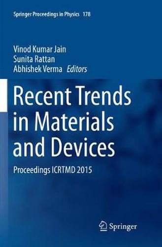 Cover image for Recent Trends in Materials and Devices: Proceedings ICRTMD 2015