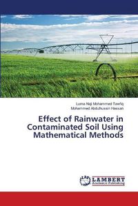 Cover image for Effect of Rainwater in Contaminated Soil Using Mathematical Methods