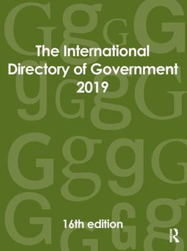 Cover image for The International Directory of Government 2019