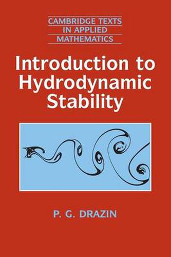 Cover image for Introduction to Hydrodynamic Stability