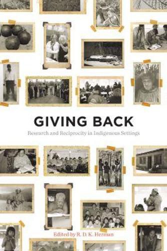 Cover image for Giving Back: Research and Reciprocity in Indigenous Settings