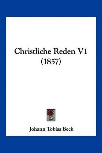 Cover image for Christliche Reden V1 (1857)