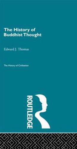 Cover image for The History of Buddhist Thought