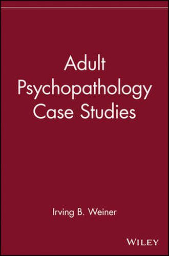 Cover image for Adult Psychopathology Case Studies