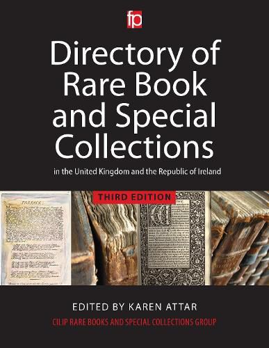 Cover image for Directory of Rare Book and Special Collections in the UK and Republic of Ireland