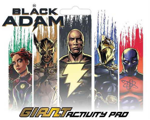 Cover image for Black Adam: Giant Activity Pad (Dc Comics)