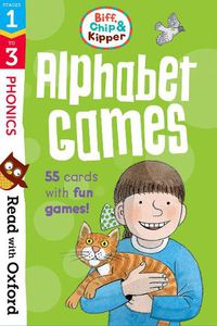 Cover image for Read with Oxford: Stages 1-3: Biff, Chip and Kipper: Alphabet Games Flashcards