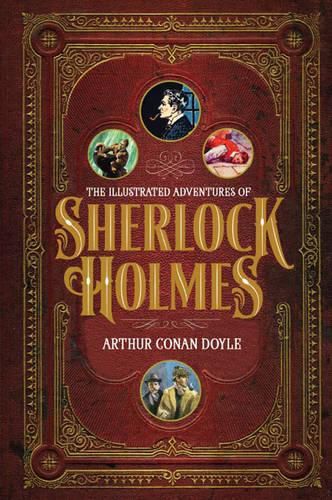 Cover image for The Illustrated Adventures of Sherlock Holmes