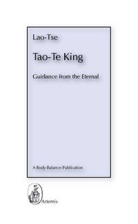 Cover image for Tao Te King