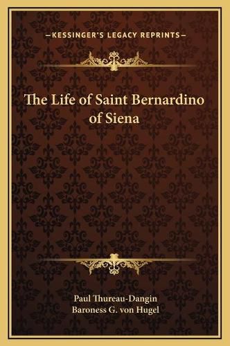 The Life of Saint Bernardino of Siena