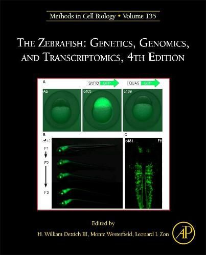 Cover image for The Zebrafish: Genetics, Genomics, and Transcriptomics