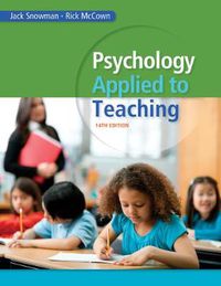 Cover image for Psychology Applied to Teaching