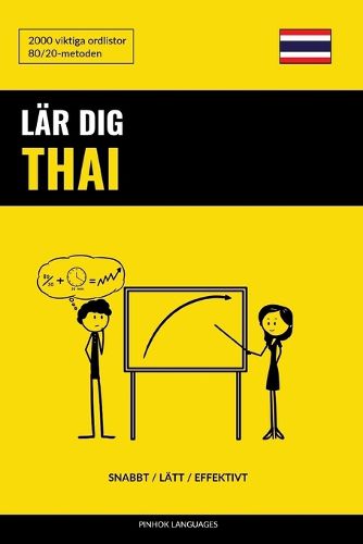 Cover image for Lar dig Thai - Snabbt / Latt / Effektivt: 2000 viktiga ordlistor