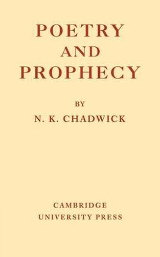 Cover image for Poetry and Prophecy