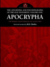 Cover image for The Apocrypha and Pseudephigrapha of the Old Testament, Volume One: Apocrypha