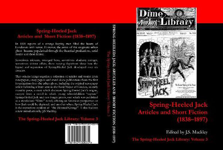 Cover image for Spring-Heeled Jack: Articles and Short Fiction (1838-1897)