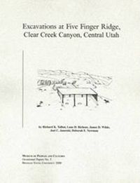 Cover image for Excavations At Five Finger Ridge   OP #5