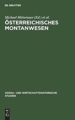 OEsterreichisches Montanwesen