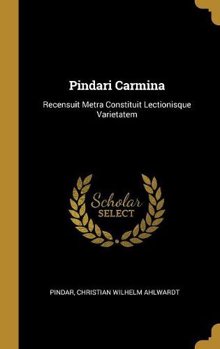 Cover image for Pindari Carmina