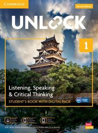 Cover image for Unlock Level 1 Listening, Speaking and Critical Thinking Student's Book with Digital Pack