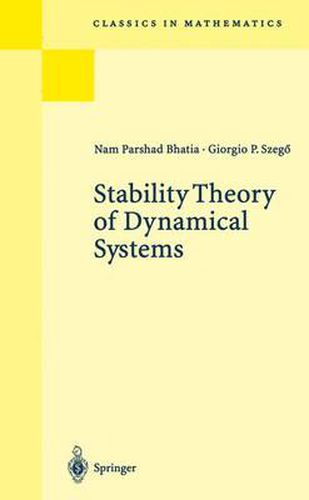 Cover image for Stability Theory of Dynamical Systems