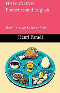 Cover image for HAGGADAH Phonetics and English How Passover Seder unfolds