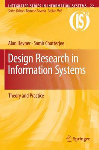 Cover image for Design Research in Information Systems: Theory and Practice