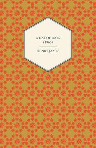 Cover image for A Day of Days (1866)