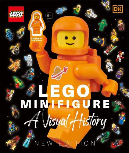 Cover image for LEGO Minifigure A Visual History New Edition: With exclusive LEGO spaceman minifigure!
