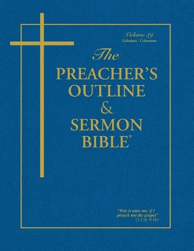 Cover image for Preacher's Outline and Sermon Bible-KJV-Galatians-Colossians