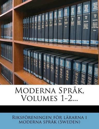 Cover image for Moderna Spr K, Volumes 1-2...