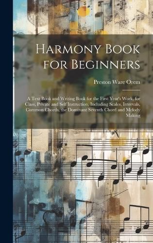 Cover image for Harmony Book for Beginners