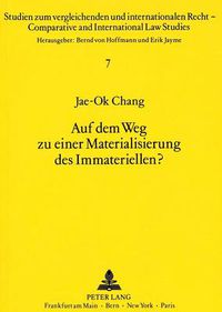 Cover image for Auf Dem Weg Zu Einer Materialisierung Des Immateriellen?