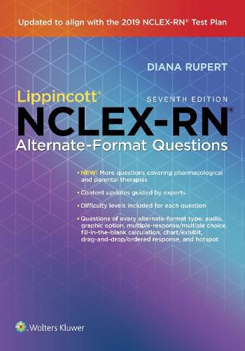 Cover image for Lippincott NCLEX-RN Alternate-Format Questions