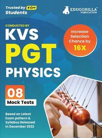 Cover image for KVS PGT Physics Exam Prep Book 2023 (Subject Specific)