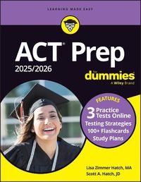 Cover image for ACT Prep 2025/2026 For Dummies