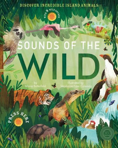 Cover image for Sounds of the Wild: Discover incredible island animals