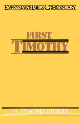 Cover image for First Timothy