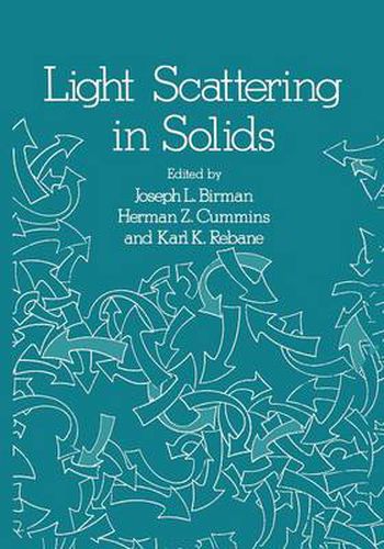 Cover image for Light Scattering in Solids: Proceedings of the Second Joint USA-USSR Symposium