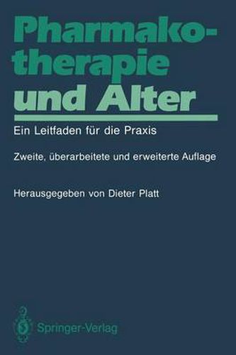 Cover image for Pharmakotherapie und Alter