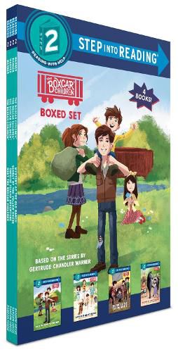 Cover image for Boxcar Children Step into Reading Boxed Set #1