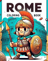 Cover image for Rome Colloring Book