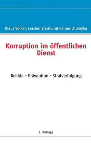 Cover image for Korruption Im Offentlichen Dienst