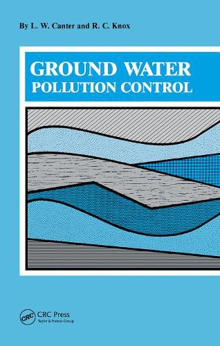 Cover image for Ground Water Pollution Control