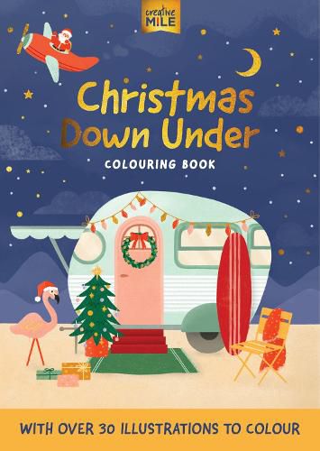 Cover image for Christmas Down Under Colouring Book